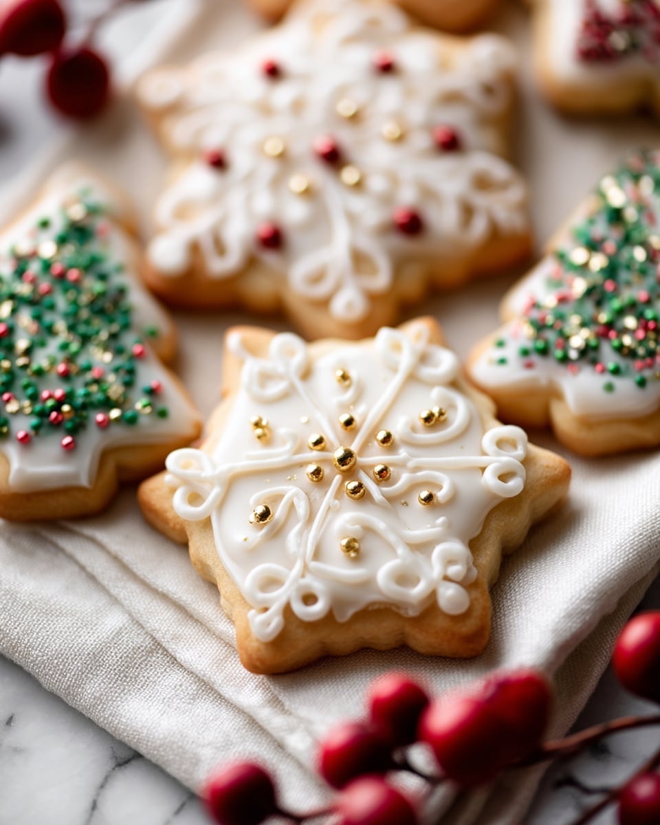 Easy Cut-Out Sugar Cookies with Icing Recipe - Recipe Image