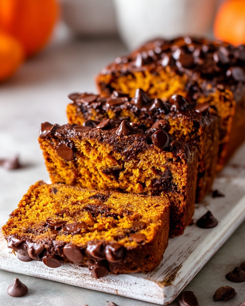 Pumpkin Chocolate Chip Mini Loaves Recipe - Recipe Image