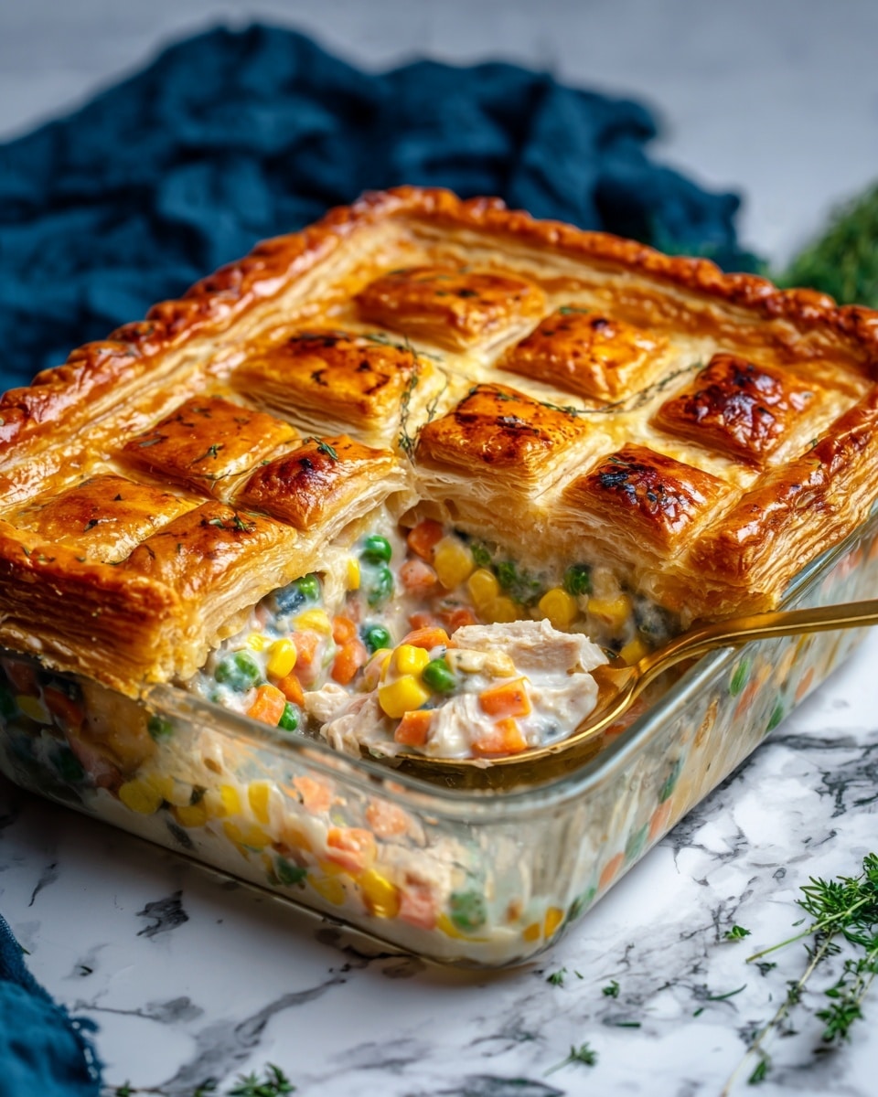 Individual Chicken Pot Pies Recipe - Recipe Image
