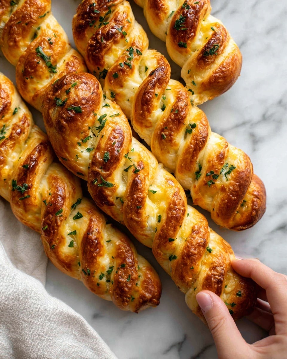 Jalapeño Cheddar Pretzel Twists Recipe - Recipe Image