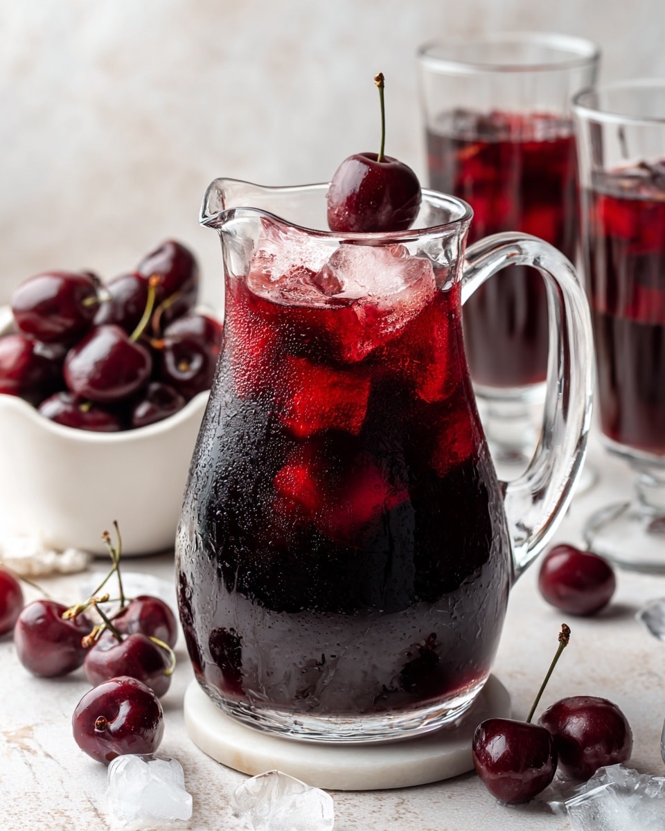 Cherry Pie Iced Tea Recipe - Recipe Image