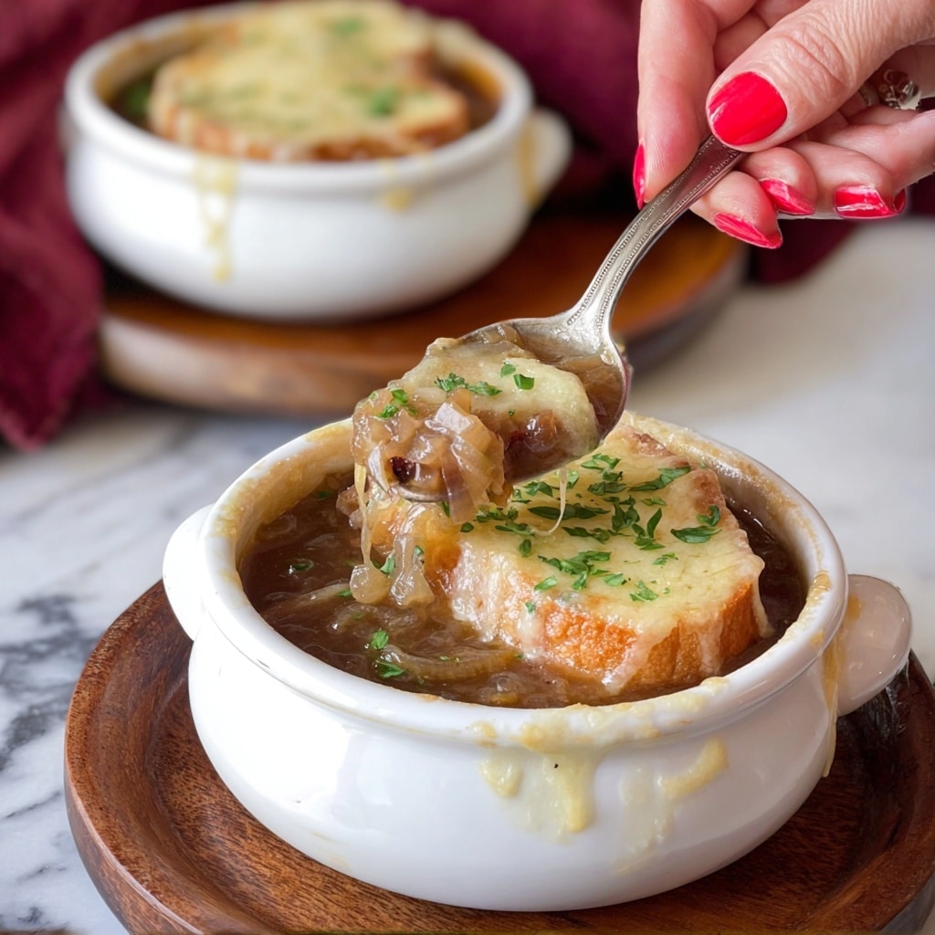 French Onion Beef Soup Recipe - Recipe Image