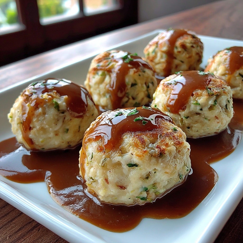 Turkey Stuffing Balls Recipe - Recipe Image