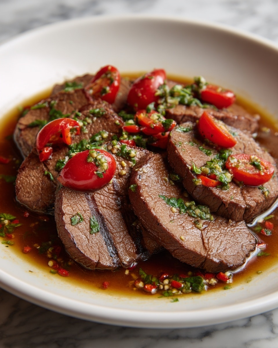 Garlic Butter Brazilian Steak Recipe - Recipe Image