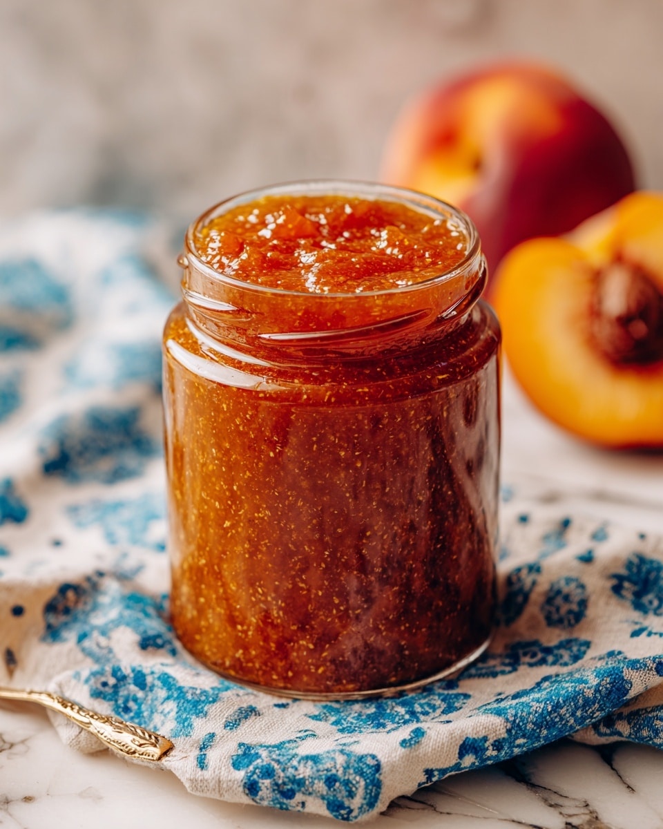 Small Batch Nectarine Jam Recipe - Recipe Image