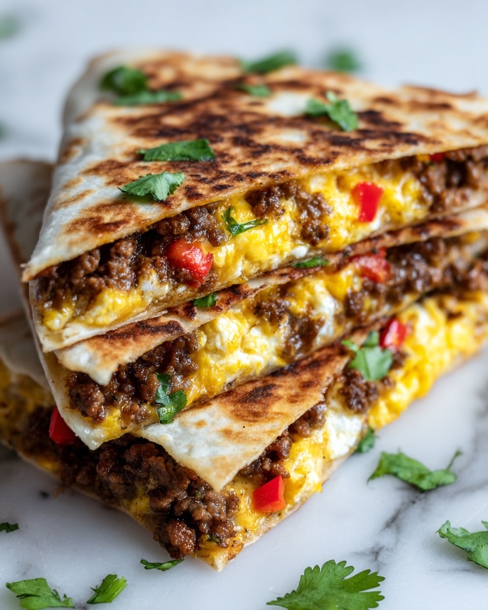 Vegan Cheeseburger Wraps Recipe - Recipe Image