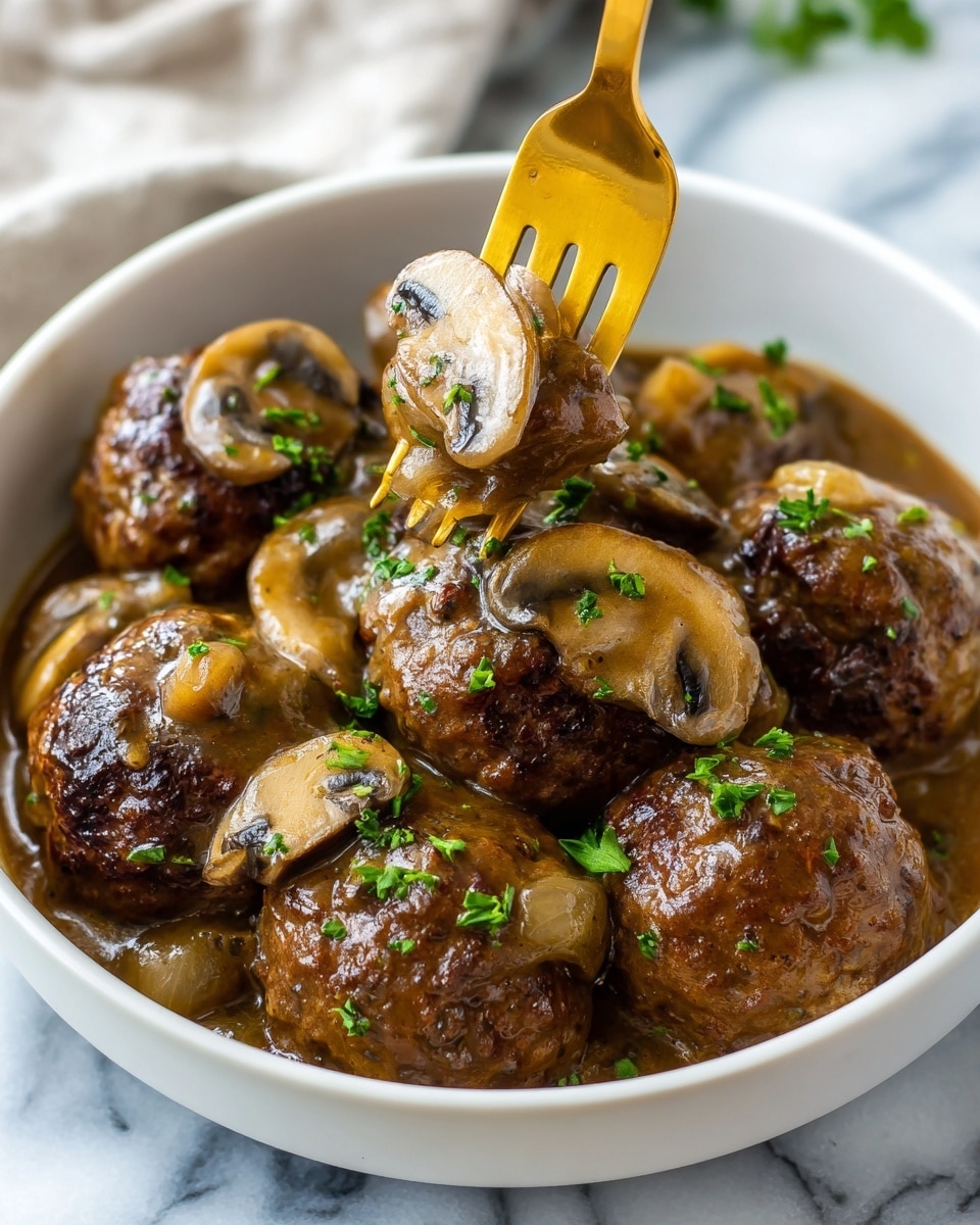 Easy Salisbury Steak Recipe - Recipe Image