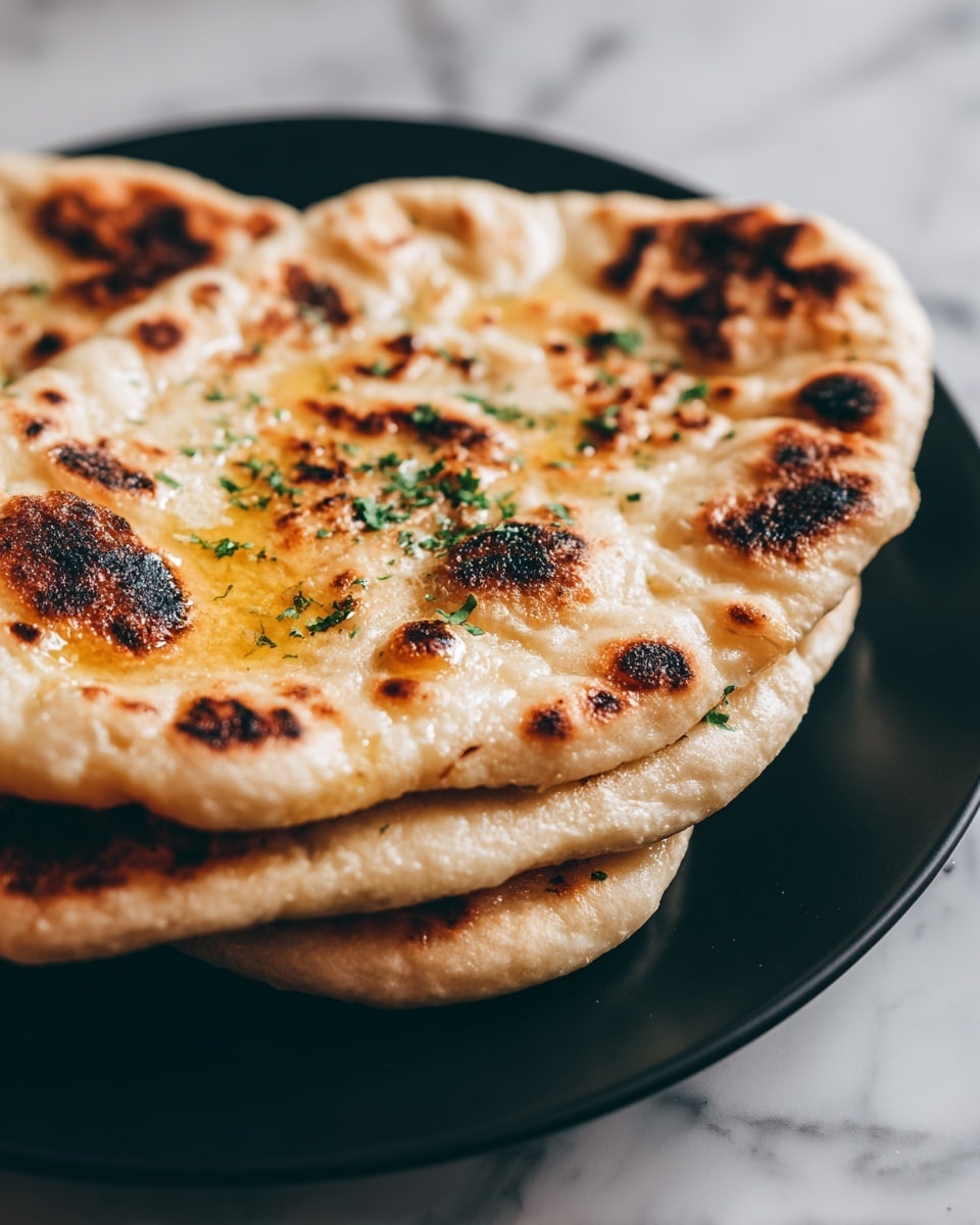 Easy Homemade Naan Bread Recipe - Recipe Image