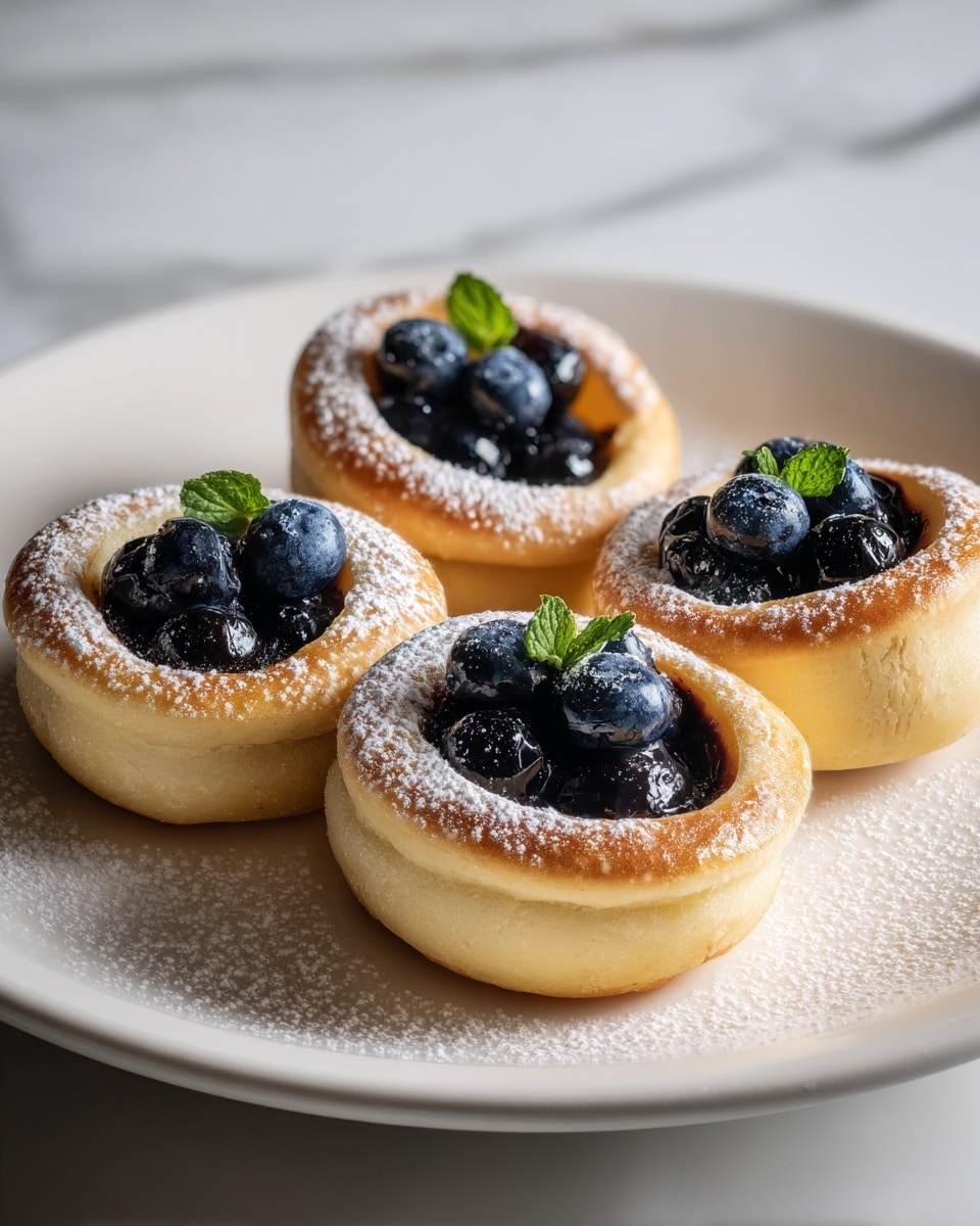 Wild Blueberry Ricotta Sweet Buns Recipe - Recipe Image