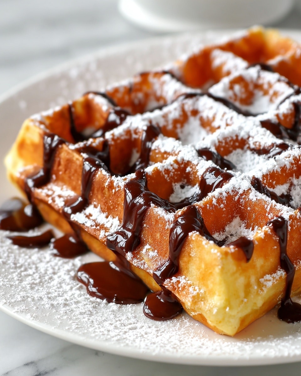 Liege Pearl Sugar Waffles Recipe - Recipe Image