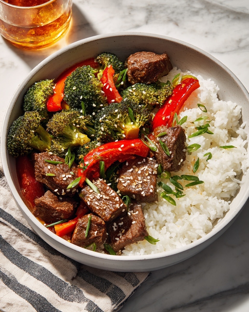 Ground Turkey Teriyaki Stir Fry Recipe - Recipe Image
