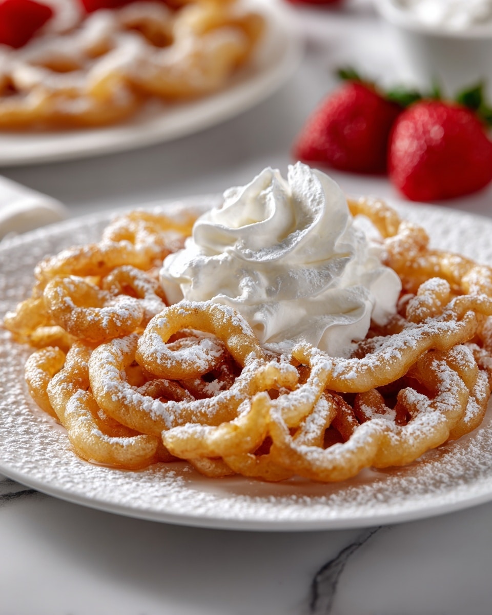 Sweet Whirlwind Fairground Funnel Cakes Recipe - Recipe Image