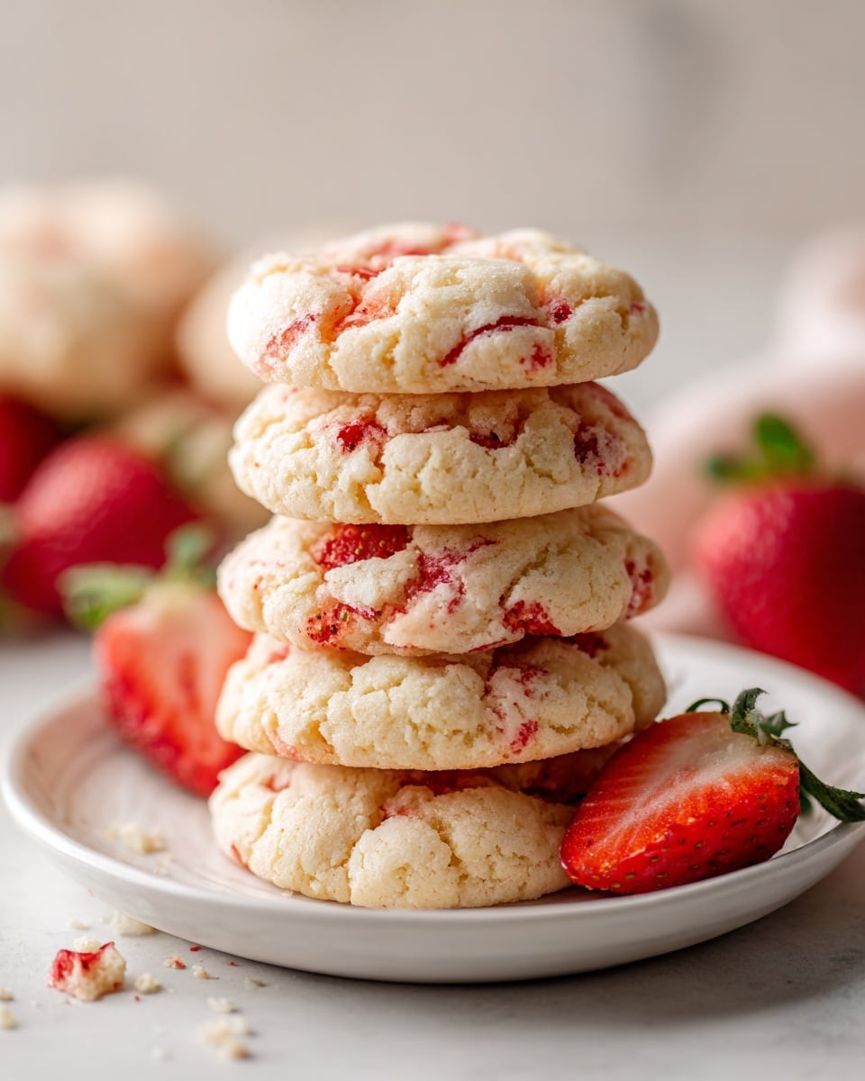 Very Strawberry Protein Cookies Recipe - Recipe Image