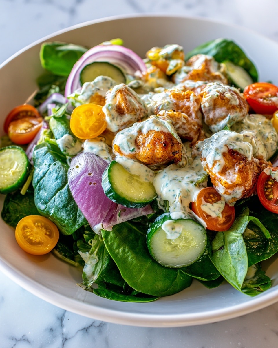 Tzatziki Chicken Salad Recipe - Recipe Image