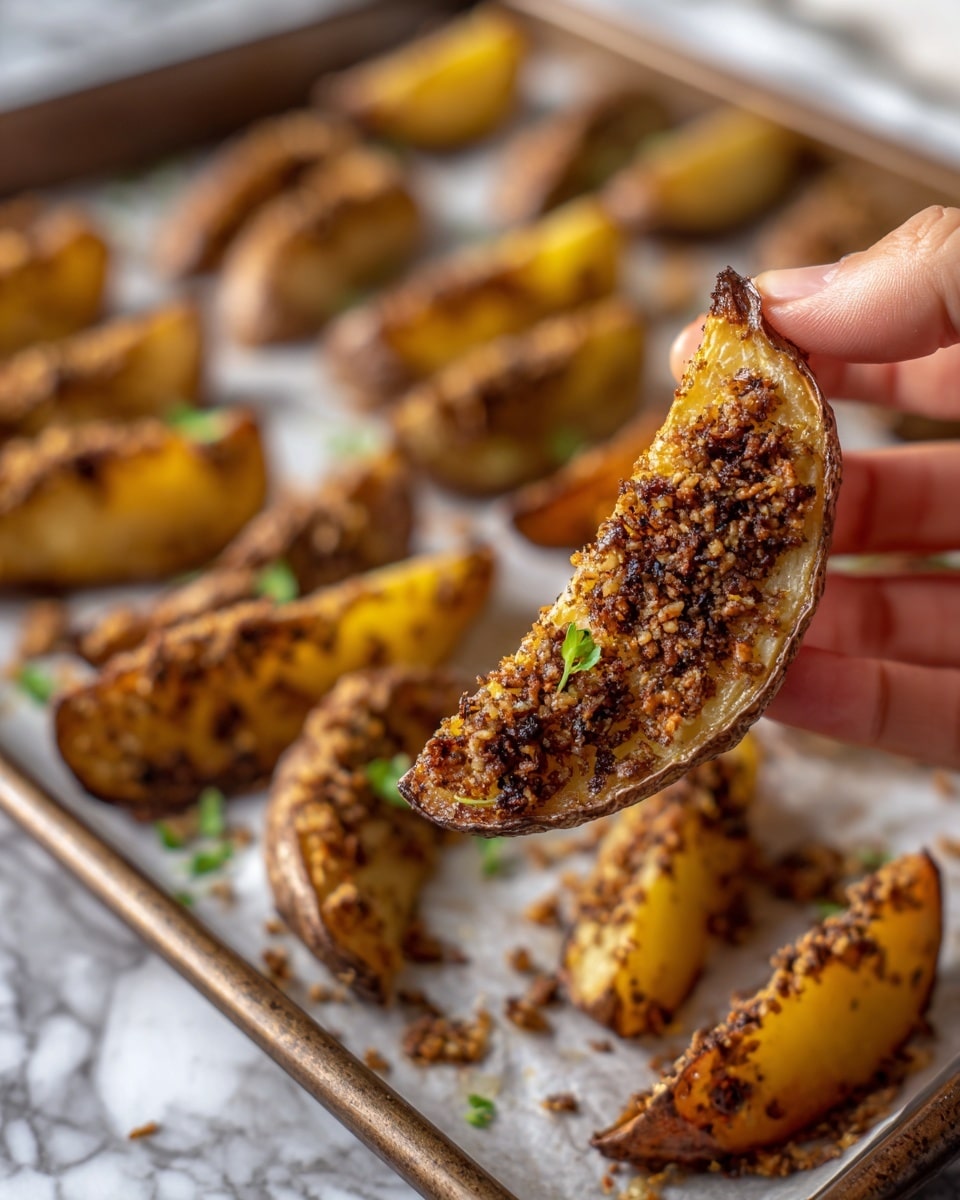 Parmesan Crusted Potatoes Recipe - Recipe Image