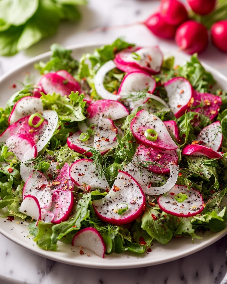 Radish and Fennel Salad with Lemon Dressing Recipe - Recipe Image