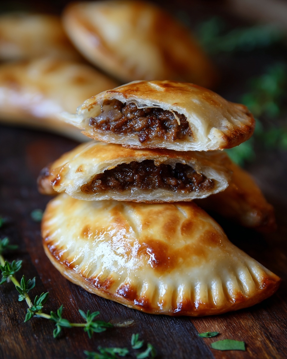 Beef & Cheese Empanadas Recipe - Recipe Image