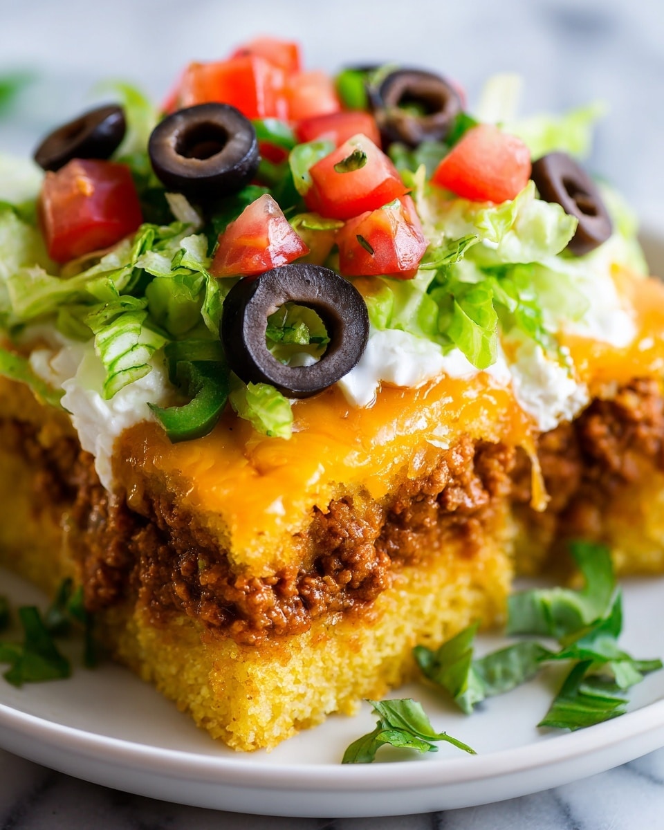 Cornbread Taco Bake Recipe - Recipe Image
