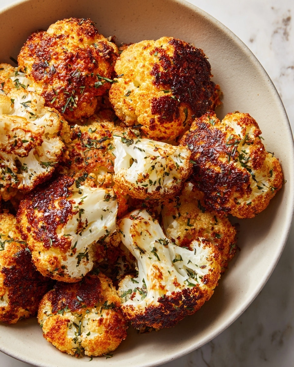 Crispy Baked Cauliflower Bites Recipe - Recipe Image
