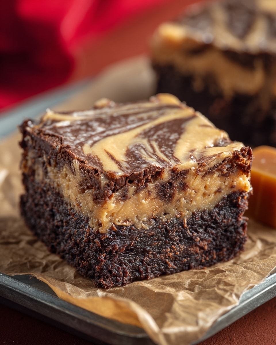 Peanut Butter Brownies Recipe - Recipe Image