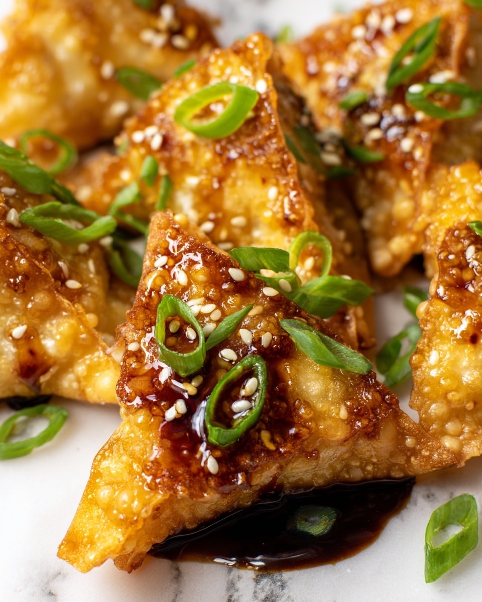 Chile Relleno Wontons with Jalapeño Soy Dipping Sauce Recipe - Recipe Image