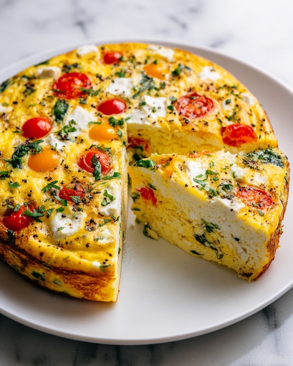 Air Fryer Frittata Recipe - Recipe Image
