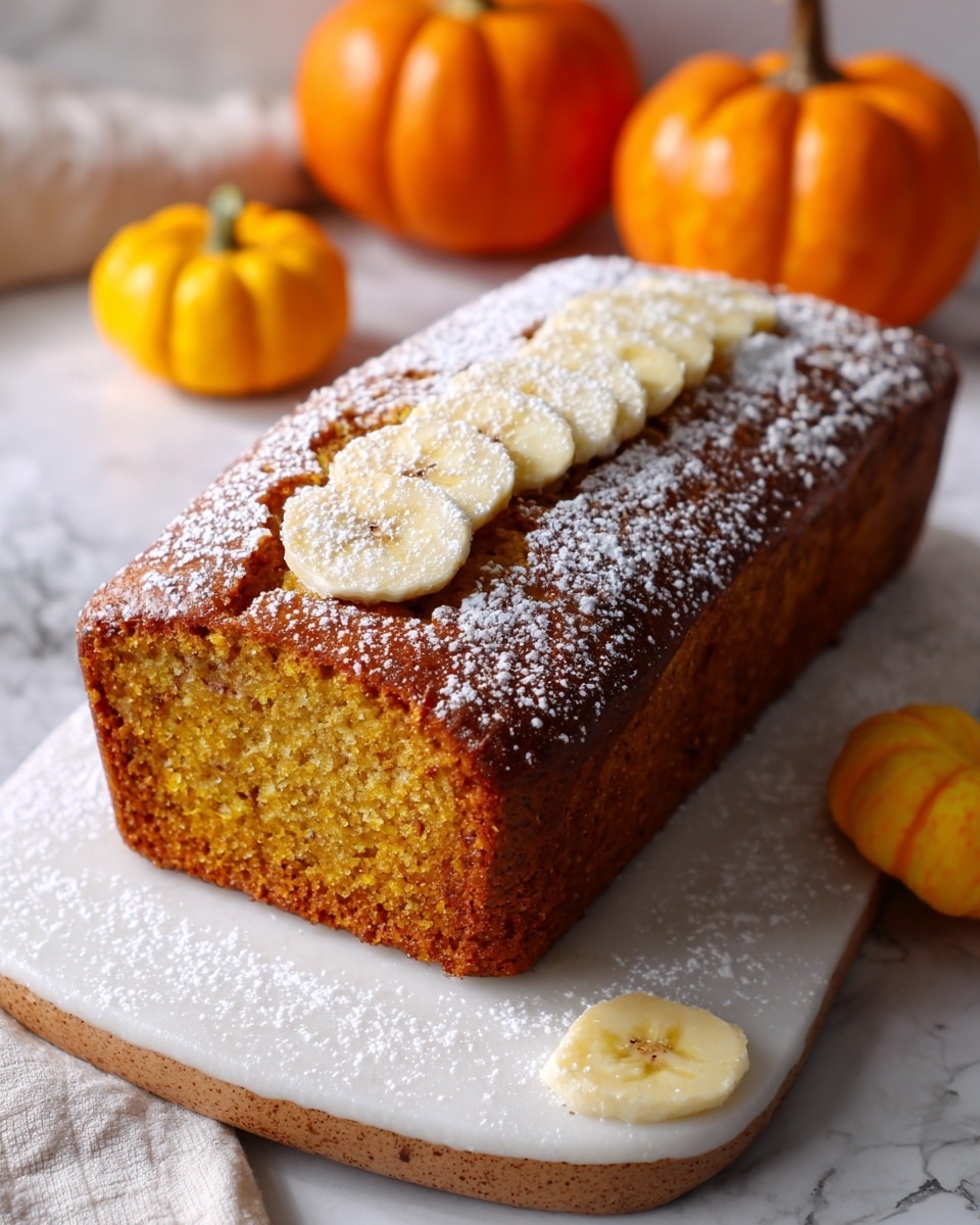 Pumpkin Banana Bread Recipe - Recipe Image