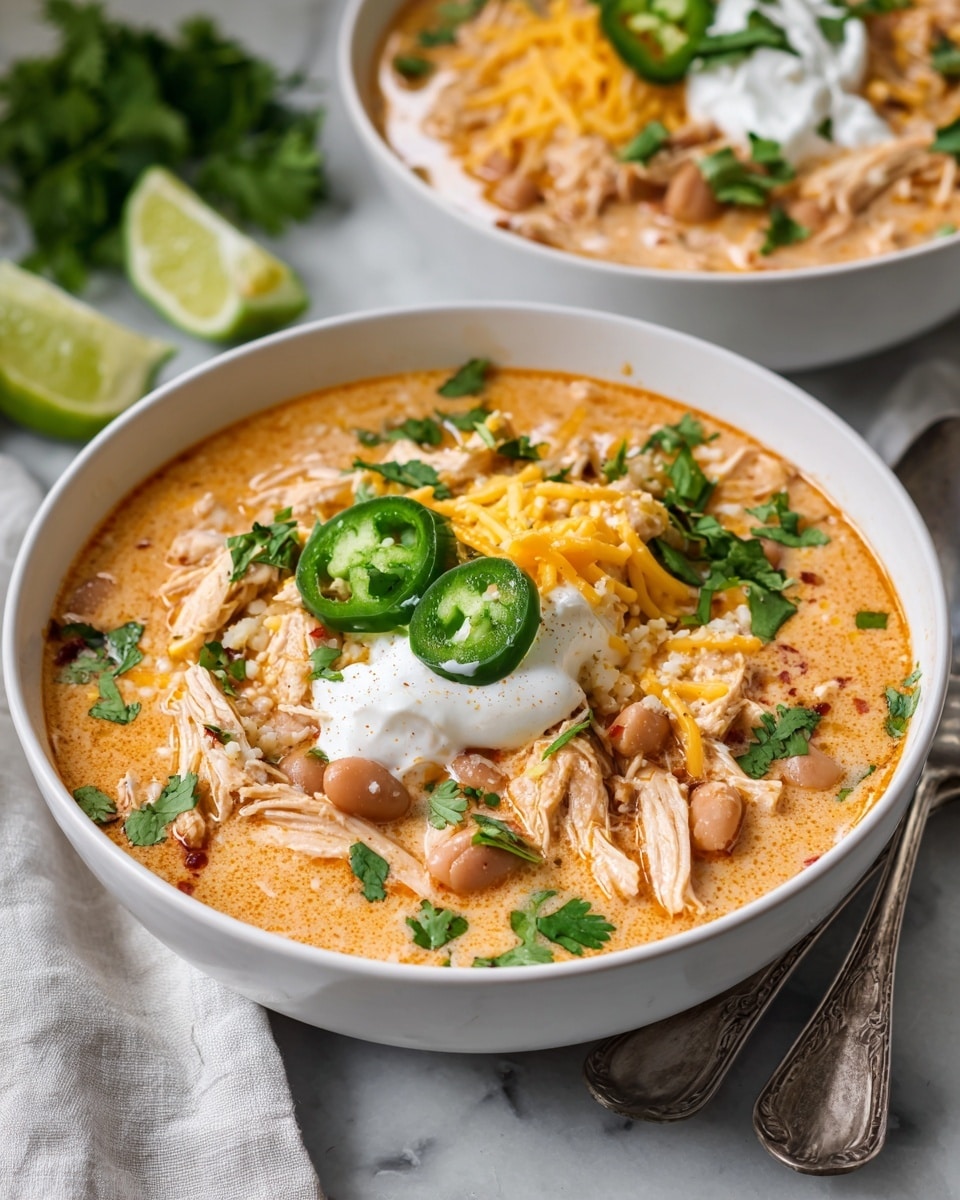 Creamy White Chicken Chili Recipe - Recipe Image