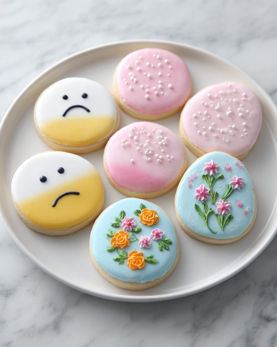 Easter Sugar Cookies with Royal Icing Recipe - Recipe Image