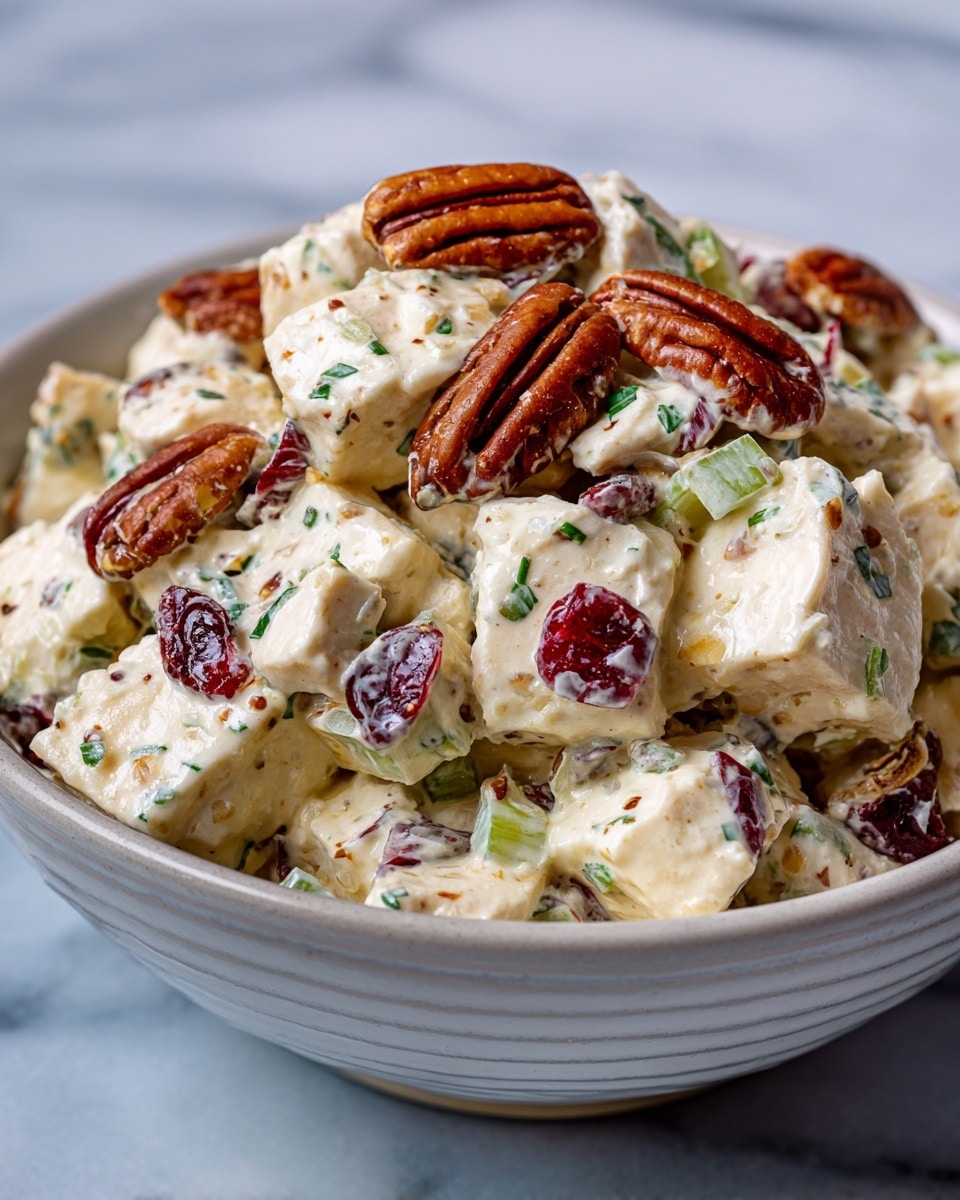 Cranberry Pecan Chicken Salad Wraps Recipe - Recipe Image