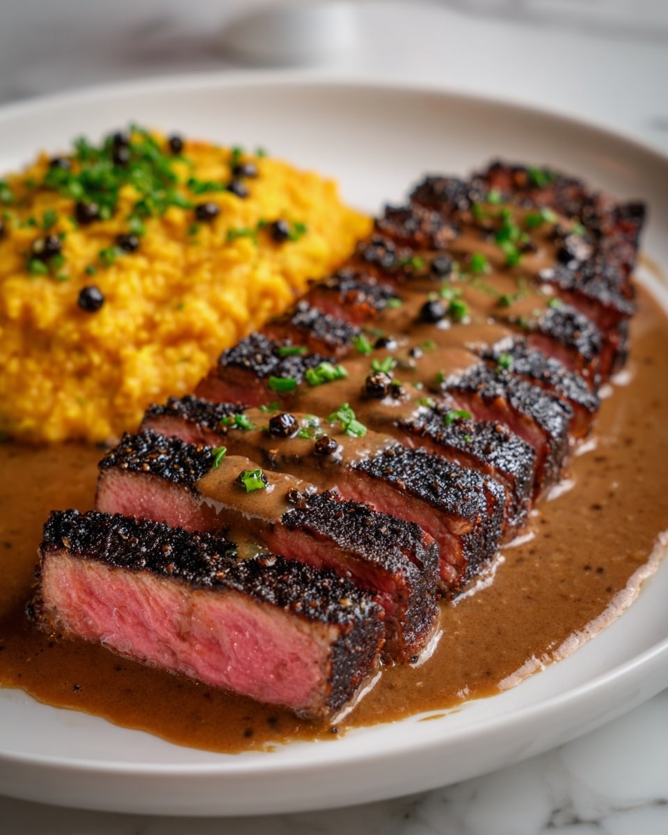 Cajun Steak with Apricot Orange Glaze Recipe - Recipe Image