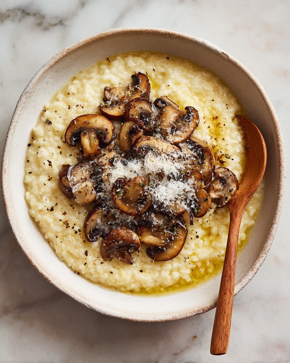 Pastina with Mushroom Leek Parmesan Broth Recipe - Recipe Image