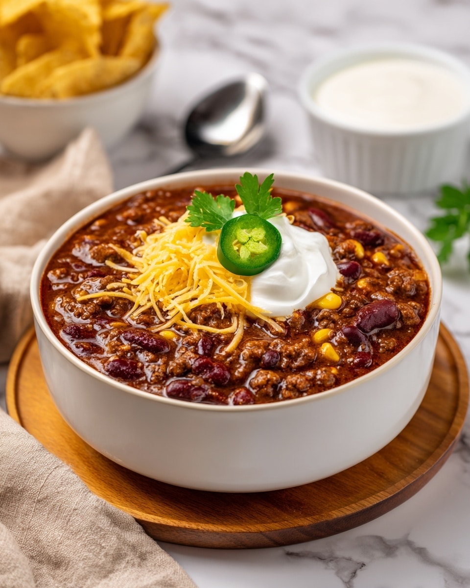 Quick & Easy Stovetop Chili Recipe - Recipe Image