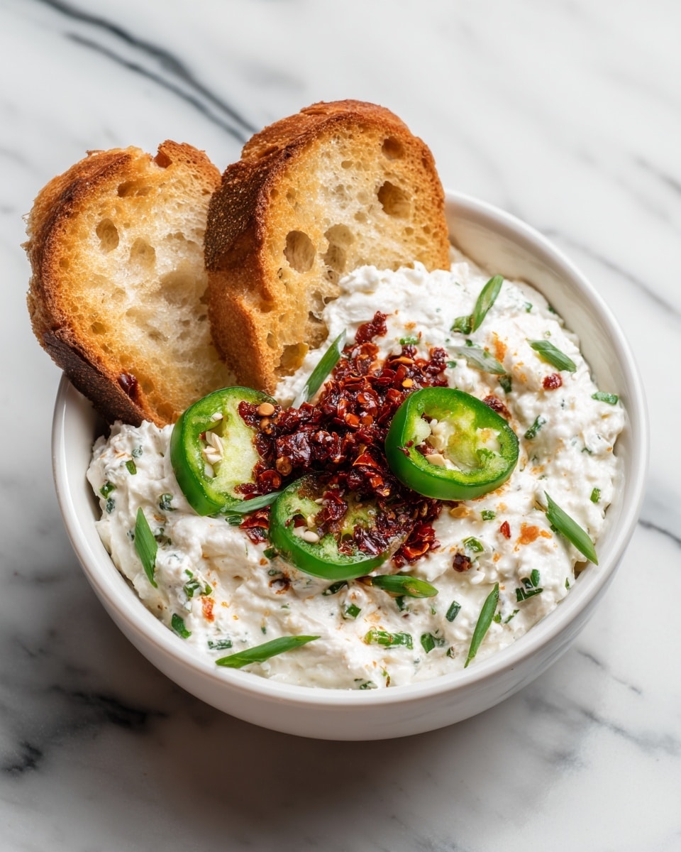 Spicy Jalapeño Popper Soup with Grilled Cheese Dippers Recipe - Recipe Image