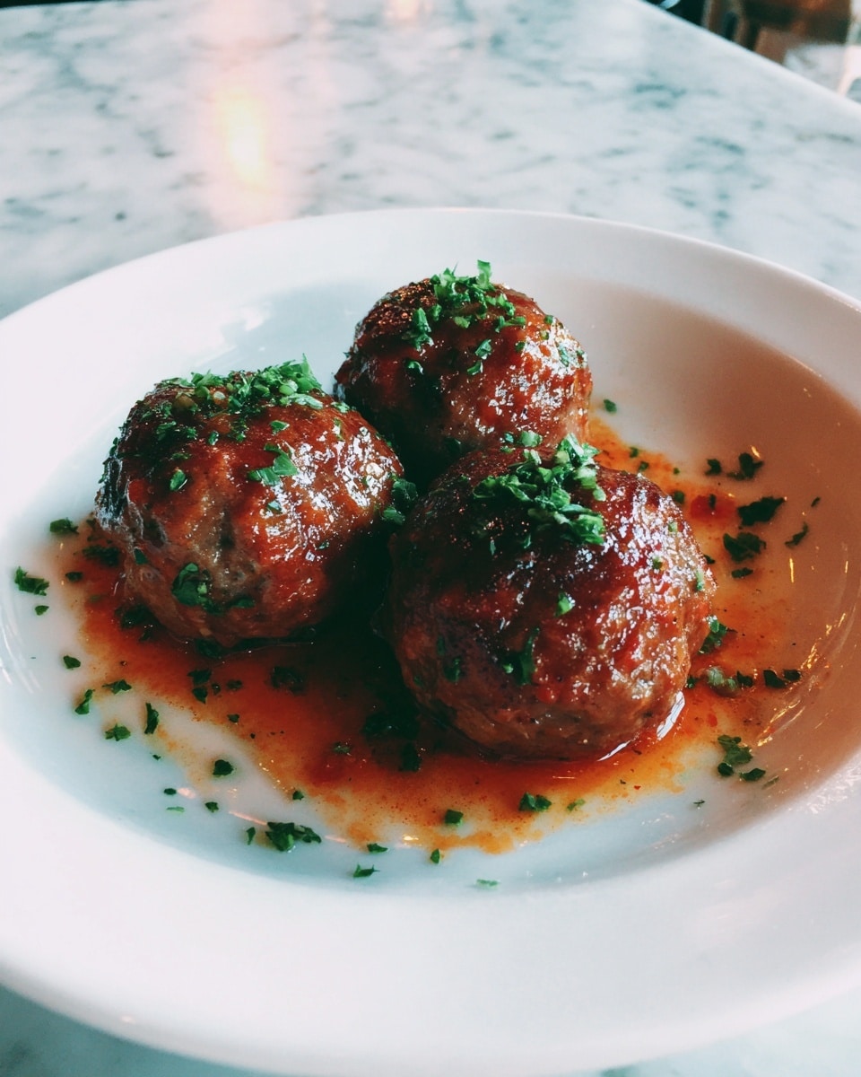 Honey Barbecue Chicken Meatballs Recipe - Recipe Image