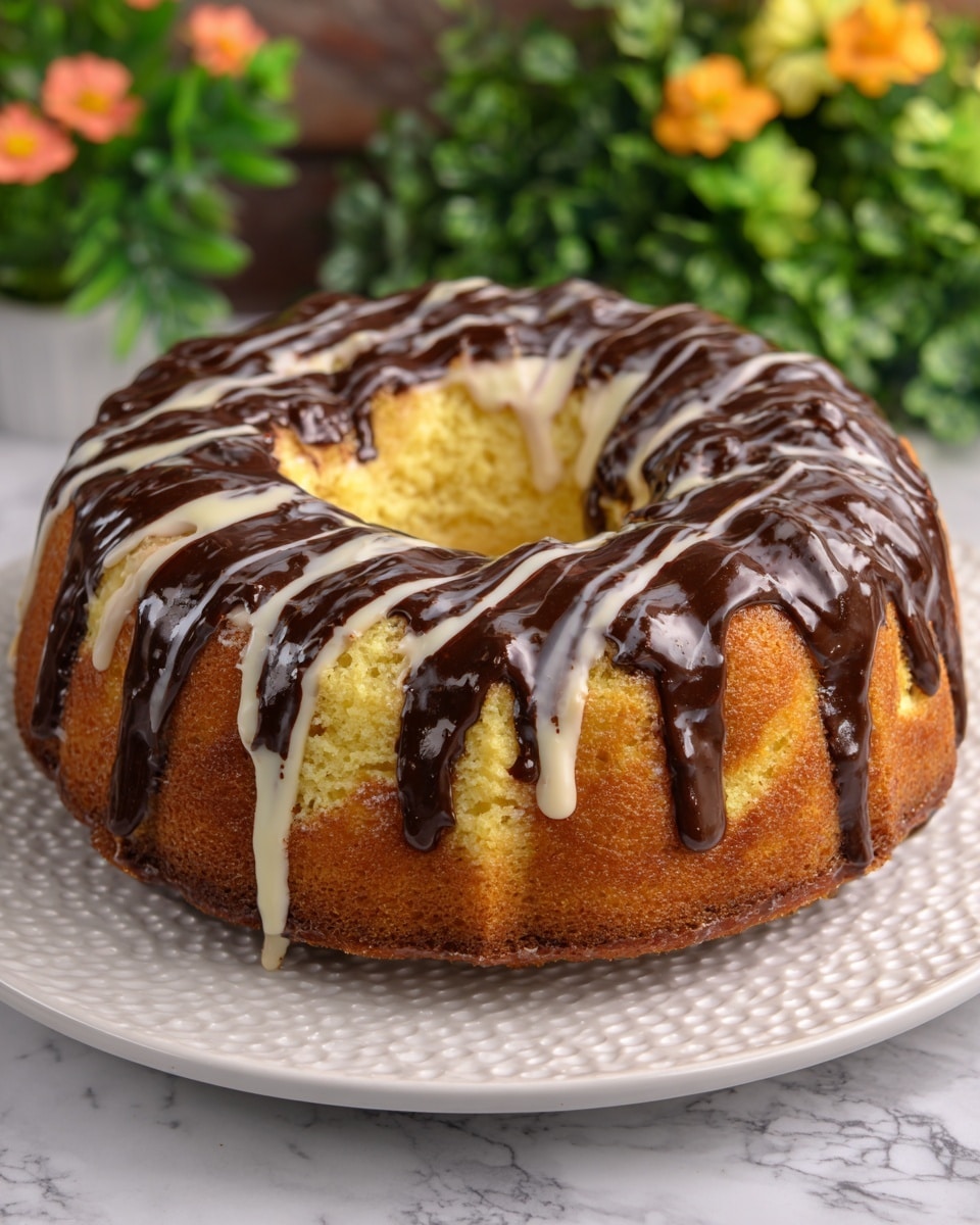 Neapolitan Pound Cake Recipe - Recipe Image