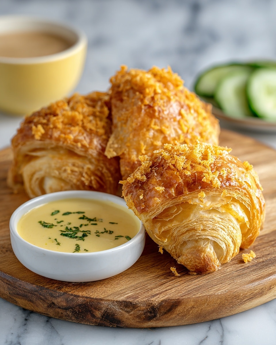 Cheesy Chicken Taco Pockets Recipe - Recipe Image