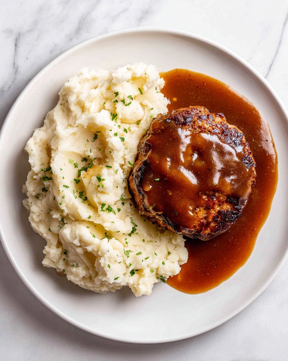Easy Salisbury Steak Recipe - Recipe Image