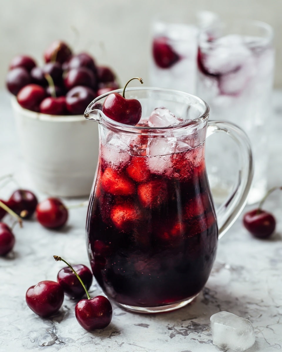 Cherry Pie Iced Tea Recipe - Recipe Image