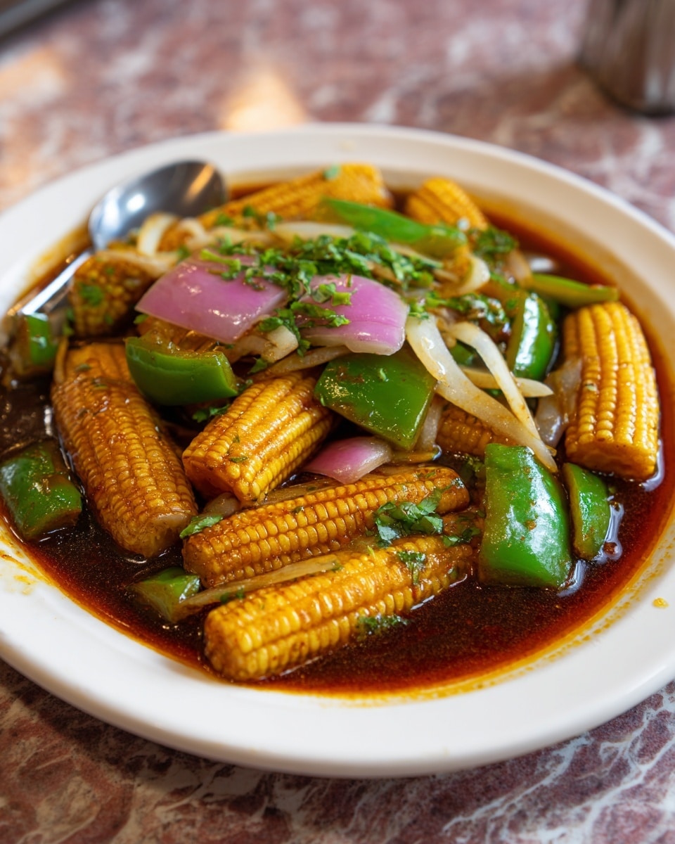 Crispy Chilli Babycorn Recipe - Recipe Image