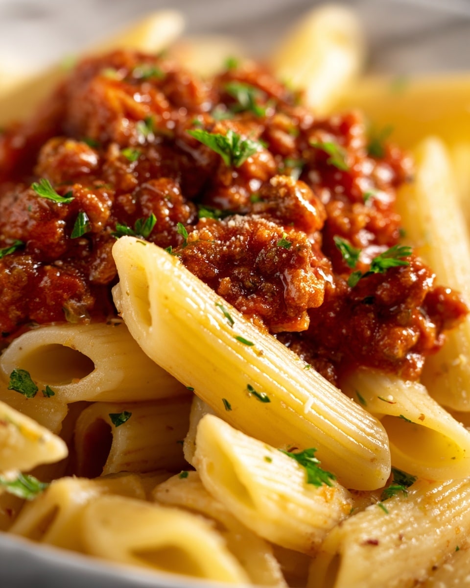 One Pot Sloppy Joe Pasta Recipe - Recipe Image