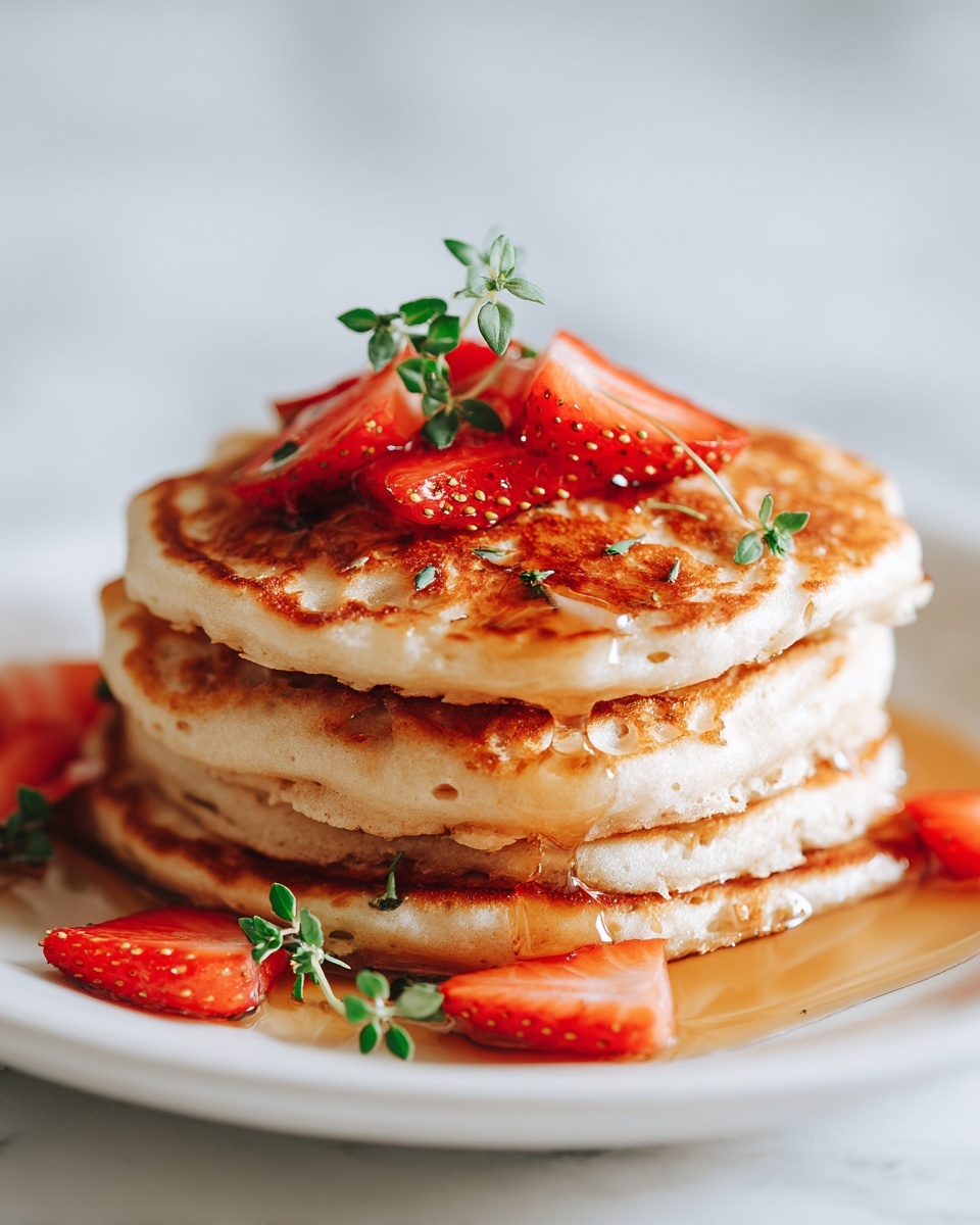 Fluffy Buttermilk Pancakes Recipe - Recipe Image