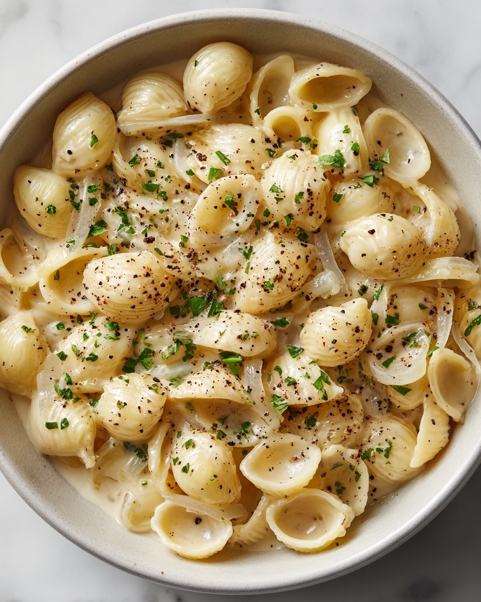 French Onion Pasta Recipe - Recipe Image